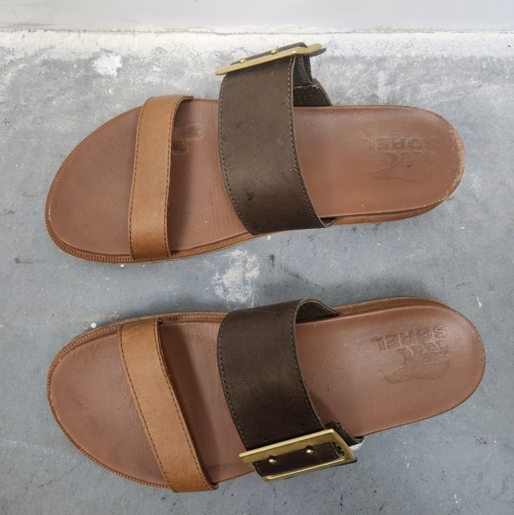 Sorel Roaming Buckle Sandal Womens Size 7. - Picture 2 of 8
